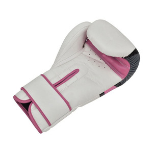 Gants de boxe de haute qualité, professionnels, Muay Thai, 14/oz, cuir de vachette, logo personnalisé, fournisseur de gants de boxe - Product Image 5