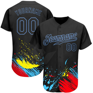 เสื้อเบสบอลสีเขียวแบบกำหนดเองสำหรับผู้ชาย แขนสั้น ติดกระดุมด้านหน้า ชื่อและหมายเลขส่วนตัว ระบายอากาศได้ดี ผลิตจากโพลีเอสเตอร์ - Product Image 6