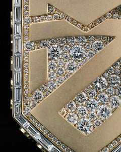 Collar Personalizado de Plata 925 con Colgante de Moissanita VVS Estilo Hiphop para Hombre, con Letra o Logotipo Certificado, Color Blanco - Product Image 2