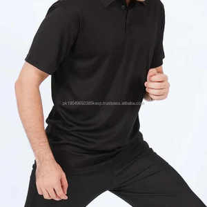 Nouveau T-shirt de golf 2025 pour hommes – Uniforme de golf en gros, mode, manches courtes, logo personnalisé, coton/polyester tricoté, séchage rapide - Product Image 3