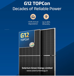 แผงโซลาร์เซลล์แบบสองหน้า G12 ซีรีส์ 725 วัตต์ ประสิทธิภาพสูง 23.71% ชนิด N สำหรับเซลล์แบบครึ่งแผ่น - Product Image 4
