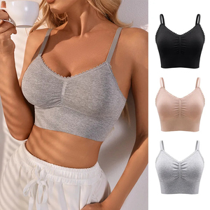 Top Deportivo Extraíble con Relleno, Sin Costuras, Soporte Medio, Spandex/Nylon, Tirantes Ajustables, Espalda en U, Top Deportivo para Mujer, Sujetador Deportivo para Gimnasio y Fitness - Product Image 6
