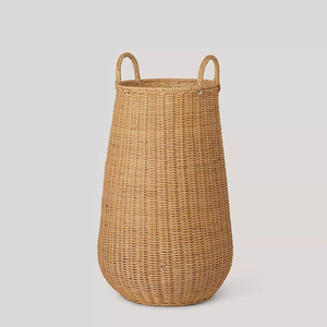 Jarrón alto de ratán hecho a mano, cesta decorativa de mimbre para flores de pampa, decoración para sala de estar y hogar - Product Image 1