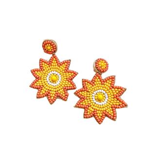 Pendientes Bordados, Diseños de Pendientes con Cuentas, Pendientes Hechos a Mano para Mujer, Joyería Festiva para Fiestas al Mejor Precio, Pendientes con Cuentas - Product Image 1