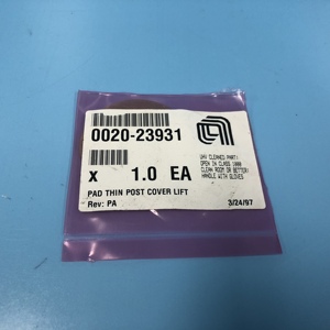 AMAT 0020-23931 PAD THIN POST COVER LIFT - Equipo y piezas de semiconductores de confianza de la marca global Trusted Global Legacy - Product Image 1