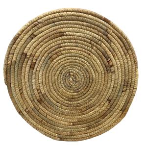 Luxury Round Water Hyacinth <b>Plate</b> Liner-Eco-Friendly <b>Mats</b> & Pads - Product Image 1
