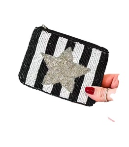 Monedero de Cuentas Coloridas Hecho a Mano CRYSTAL CRAFT para Adolescentes, Cartera Personalizada con Cremallera y Bolsillo, Venta al por Mayor, Bolsa Brazeal - Product Image 1