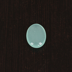 Calcedoine bleue naturelle, ovale lisse, taille briolette, pierre précieuse en vrac, 7,5 carats, 16x12 mm, pour la fabrication de bijoux - Product Image 5