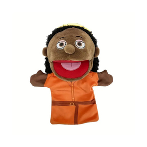 Plush Puppet Set With Diverse Characters <b>Soft</b> <b>Stuffed</b> Animal <b>Toy</b> For Kids Age 2 To 4 Years Unisex - Product Image 2