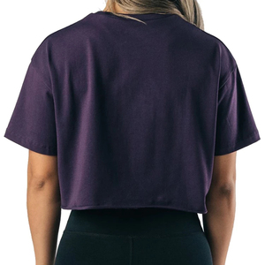 Fabricant pakistanais, dernières tendances en matière de t-shirts courts pour femmes, séchage rapide, respirant, streetwear, anti-rides, personnalisable - Product Image 3