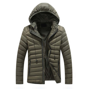 Premium Quality Solid Custom Winter Warm Puffer <b>Jacket</b> Men With Detachable Sleeves Zipper Unisex Down Coats Puffer <b>Jackets</b> - Product Image 3