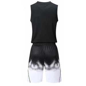Uniforme de basket-ball unisexe pour adultes de haute qualité, personnalisé, respirant, en polyester, ensemble sublimé OEM, prix de gros, uniforme d'équipe - Product Image 6
