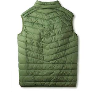 Chaleco Acolchado Personalizado con Logotipo para Hombre, Chaleco de Plumón para Invierno, Chaleco de Burbujas para Hombre, Chaqueta sin Mangas de Plumón, Chaleco Acolchado Cálido OEM - Product Image 4