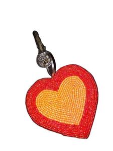 Premium Festive Embroidered <b>Keychain</b> Christmas Beaded Design Stylish Key <b>Ring</b> Gift Item At <b>Best</b> Price - Product Image 5