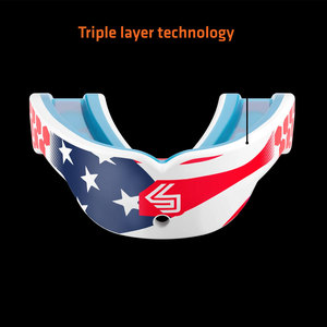 Protège-dents à ajustement sécurisé pour une protection sportive maximale, équipement d'entraînement de base, protège-dents durable et protecteur - Product Image 6