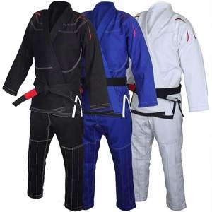 Kimono Profesional Personalizado para Jiu Jitsu Brasileño (BJJ), 100% Algodón, 360g, Transpirable, de Secado Rápido y Duradero, Uniforme de Artes Marciales - Product Image 2