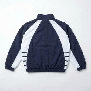 ชุดวอร์มสีกรมท่าและสีขาว  ชุดวิ่งกันลมแบบสะท้อนแสง |   ผู้ผลิตชุดกีฬาสมรรถนะสูงแบบ OEM - Product Image 3