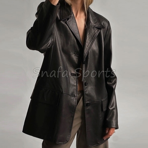 Chaquetas de cuero acolchadas de invierno para mujer, estilo casual, talla grande, a la venta a bajo precio. - Product Image 6