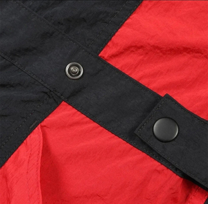 Chaqueta cortavientos de último diseño, cómoda, con cremallera, de poliéster, para hombre y mujer. - Product Image 3