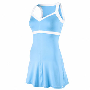Ensemble de tennis pour femme sous marque privée : Soutien-gorge de sport respirant avec coussinets et jupe gainante avec short intégré pour l'entraînement et le golf - Product Image 4
