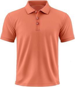 Men's Cotton Polo <b>Shirt</b> Short Sleeve <b>Collared</b> <b>T</b> <b>Shirt</b> Button Front Custom Logo Service - Product Image 3