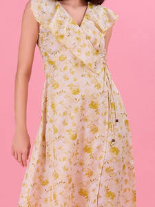 ชุดเดรสยาวปานกลางสำหรับฤดูร้อน เอวธรรมชาติ เป็นมิตรกับสิ่งแวดล้อม ขายส่ง เหมาะสำหรับงานทางการ ชายหาด วันหยุด ปาร์ตี้ รีสอร์ท เสื้อผ้าผู้หญิง - Product Image 3