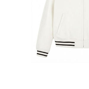 Chaqueta de Cuero Premium para Hombre, a la Venta, Resistente al Viento y al Agua, Teñida en Color Liso, Disponible en Todas las Tallas - Product Image 6