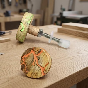 Bouton de meuble en céramique industrielle, poignée ronde avec design durable et écologique pour les meubles - Product Image 4
