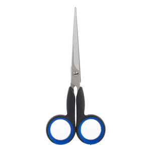 Ciseaux à cheveux professionnels de haute précision avec manche en plastique, en acier inoxydable, outils de salon durables - Product Image 1