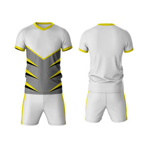 Vêtements de rugby en polyester mesh, nouvelle conception, respirants, anti-humidité, uniformes personnalisés imprimés pour adultes, vente en gros - Product Image 3