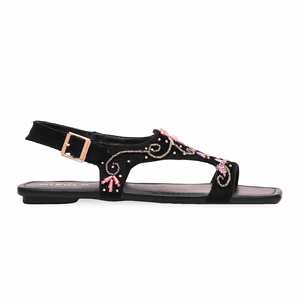 Sandalias de tacón negras Kohaty EC3182 Diseño elegante - Product Image 4