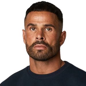 Mens <b>Navy</b> Blue Crewneck Sweatshirt Casual Fleece Pullover Long Sleeve Athletic Winter Streetwear <b>Top</b> Polyester/Cotton Windproof - Product Image 3