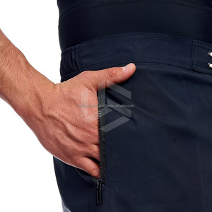 Premium Quality Double Layer Awrah Shorts <b>Muslim</b> <b>Men</b> Islamic <b>Swimwear</b> Shorts Mid Waist Activewear Eco-Friendly Breathable - Product Image 4