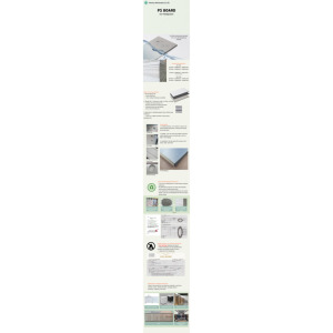 Panneau PS sans formaldéhyde, texture recyclée pour armoire de cuisine - Product Image 3