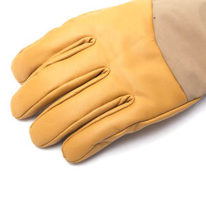 Gants de ski en peau de mouton pour femmes, coupe-vent, imperméables, chauds, durables, épais, pour hommes, sports de plein air, cyclisme - Product Image 5