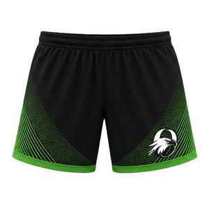 Black Green Sublimation Lacrosse <b>Set</b> Men's Jersey Shorts Athletic Sports Uniform Team Game Wear Training Apparel Outdoor - Product Image 5
