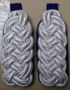 Épaulettes Cérémonielles Professionnelles en Coton/Laine de Haute Qualité et Confortables, Conception Personnalisée pour Saluts de Grade, Couleur au Choix - Product Image 6