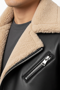 Chaquetas de Cuero para Hombre, Elegantes y de Alta Calidad, Diseño Personalizado, Transpirables para Invierno, Precio al por Mayor - Product Image 5