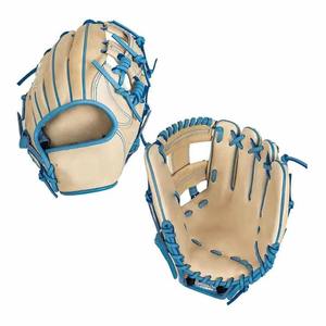 WARPRO INDUSTRY Baseball Glove <b>Orange</b> Black Stitching Durable Left Handed <b>Throw</b> Professional Training Equipment 12.5 Inch Knit - Product Image 2