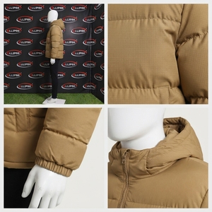 Blousons matelassés en duvet personnalisés de qualité supérieure 2026, coupe-vent, épais, en polyester, pour hommes - Product Image 4