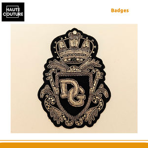 Badges à coudre faits main en métal canon de fusil antique, taille 8 x 6 cm, pour vestes et blazers, directement de l'usine, à bas prix - Product Image 6