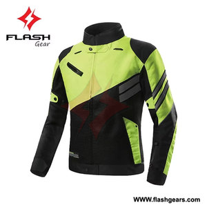 Blouson de moto en textile, blouson de course Super Speed, protections CE, doublure coupe-vent et équipement de sécurité haute performance - Product Image 2