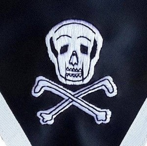Knights Templar Apron <b>Silver</b> Bullion Embroidery Masonic Regalia Ceremonial Freemason Commandery Apron - Product Image 4