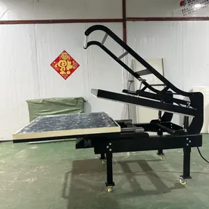 hot selling 40" x 48" larger format heat press machine electric clam open 100x120