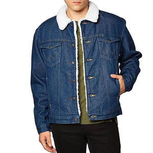Chaqueta de Mezclilla Azul Vintage sin Mangas para Hombre, Estilo Otoñal, Tallas Grandes, 100% Algodón Estampado, Superventas - Product Image 1