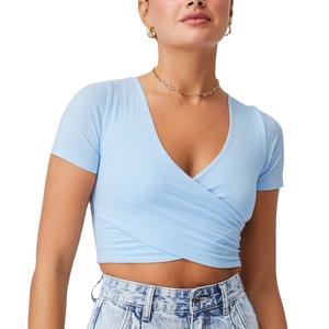 Nuevo estilo, recién llegado, camiseta sin mangas, colección de camisetas 100% algodón, camiseta para mujeres y chicas jóvenes - Product Image 1