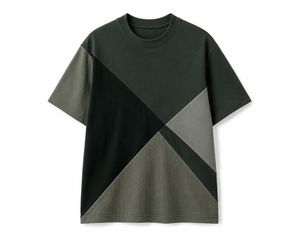 Men's Regular Fit Short Sleeve O-Neck T-Shirt Solid Knitted Casual Style 100% Polyester Quick Dry 180g - Product Image 3