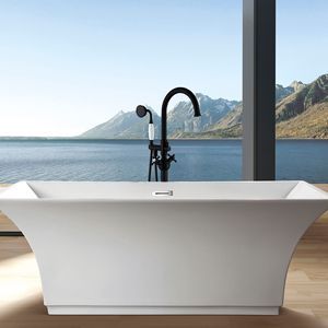 Rubinetto per Vasca da Bagno Freestanding con Doccetta - Rubinetti Premium per Bagno e Doccia - Product Image 4