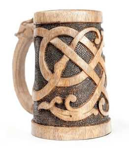 Wood Luxury Eco-Friendly Stocked Microwave Safe <b>Mug</b>-Classic Design for Home Office Parties & Weddings - Product Image 5