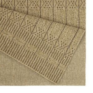 Tapis d'intérieur/extérieur Earth GC_NTL1009, 7 pieds 10 pouces. X 10 pieds 3 pouces Jute/Mocha 10 pouces 3 en 1. - Product Image 4